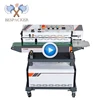Bespacker LF1080B stand type vacuum nitrogen gas filling continuous band sealer machine