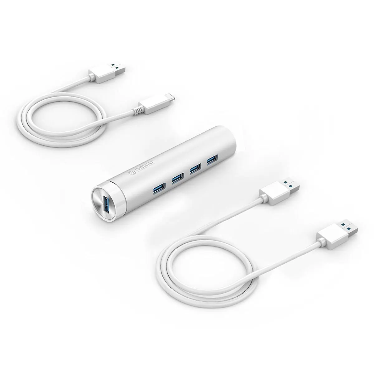 Buy Orico Type C To 4 Port Super Speed Usb3 0 Aluminum Hub For Apple New Macbook Google Chromebook Pixel Imac Macbook Pro Air Mac Mini Arh4 U3 In Cheap Price On Alibaba Com