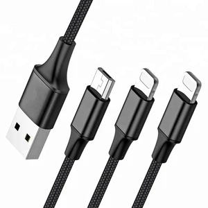 2019 3 1 Braided USB Charging Cable