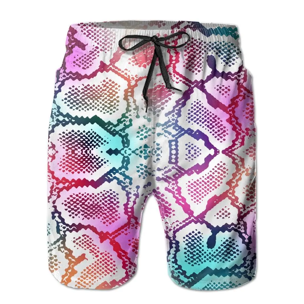 mens neon swim trunks