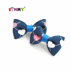 Image of Love Printing Pet Dog Decorative Hair Clips Small Dog Grooming Hairpins - Buy Pet Grooming Hairpin