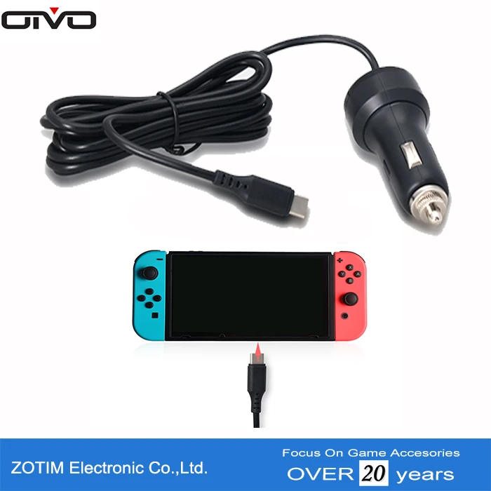 New Arrival For Nintendo Switch Car Charger For Psp Nds Game Console