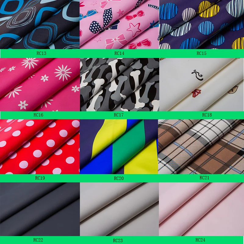 High Quality 100 Pu Waterproof Raincoat Fabric For Garment Buy