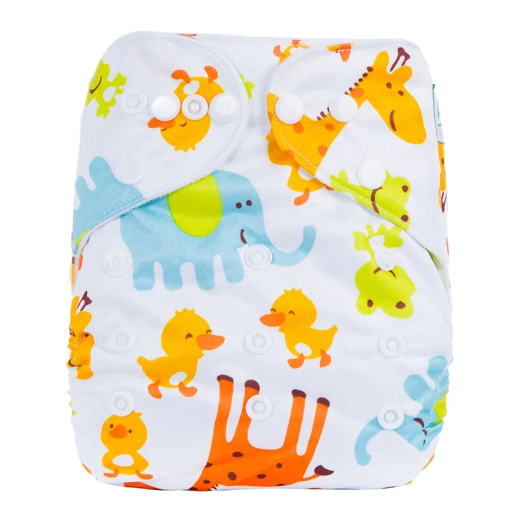 

Wholesale Reusable Washable Baby Cloth Diaper  Prints Pocket Diaper Nappy, Colorful
