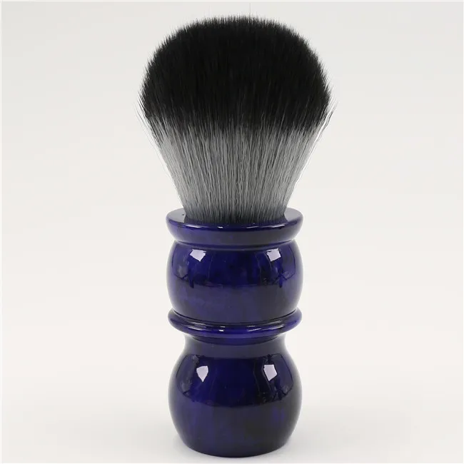 

26mm Yaqi Timber Wolf Color Synthetic Hair Shaving Brush, Blue