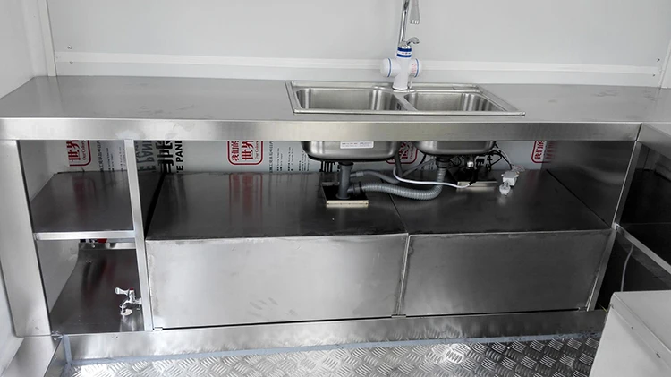 New design mobile food cart with kitchen equipment for sale