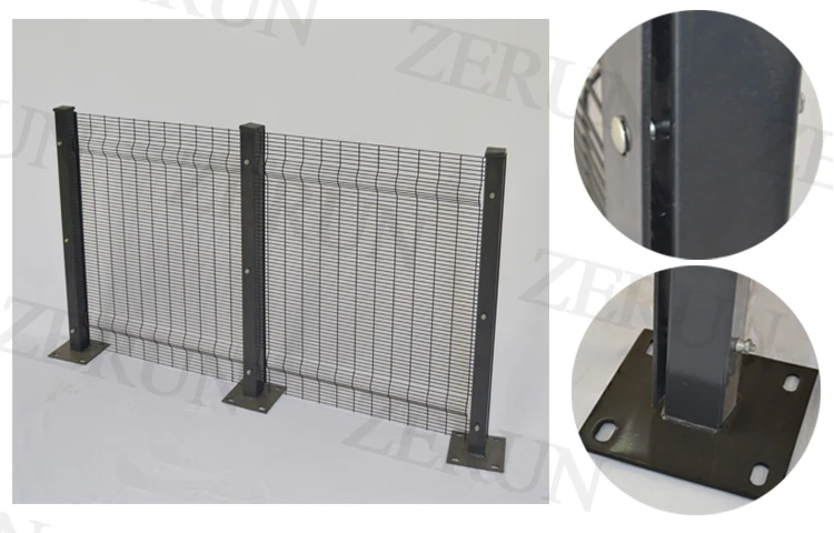 High Security Fence/galvanized Steel Fence/358 Security Fence Prison Mesh