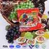 Chinese candy names yogurt fruits sweets jelly candy in plastic bag