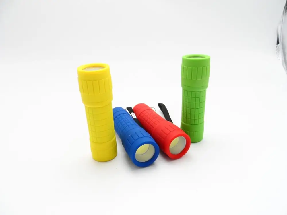 Colorful Cob Small Torch For Children High Power Torch 