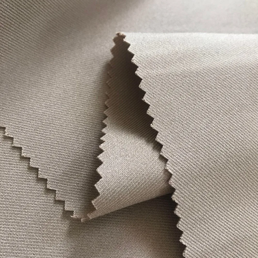 150d 280gsm Thick Twill Polyester Mechanical Stretch Woven Gabardine ...