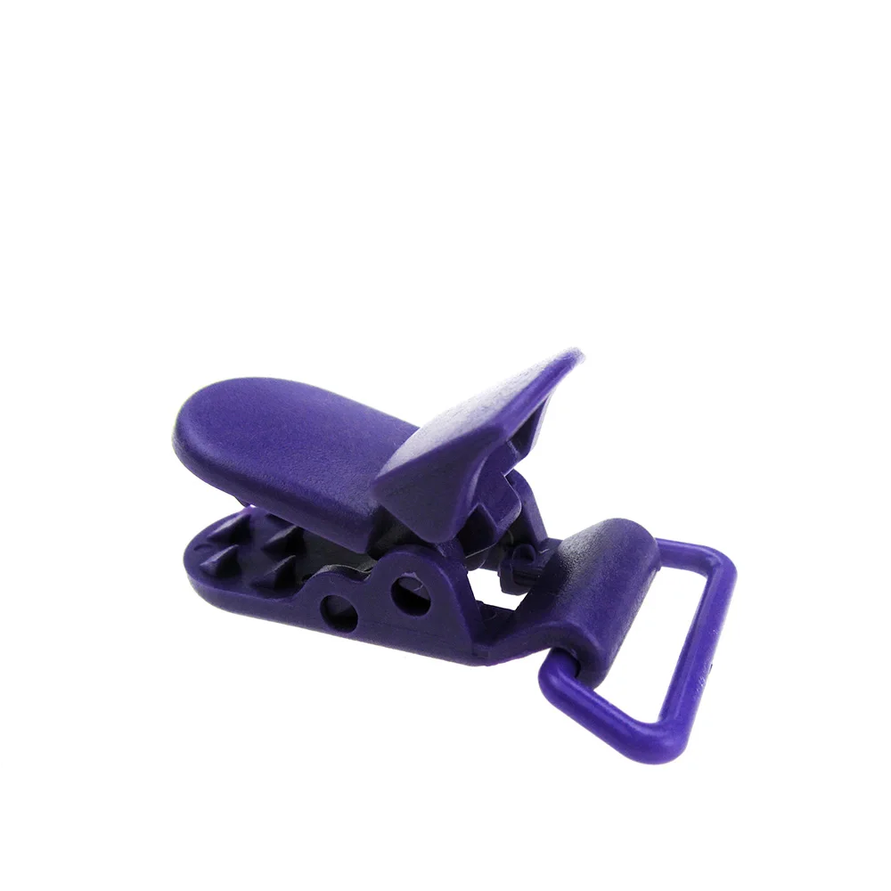 
2cm kam 1 plastic pacifier clips suspender clips with gripping teeth for soother paci pacifier dummy bib 