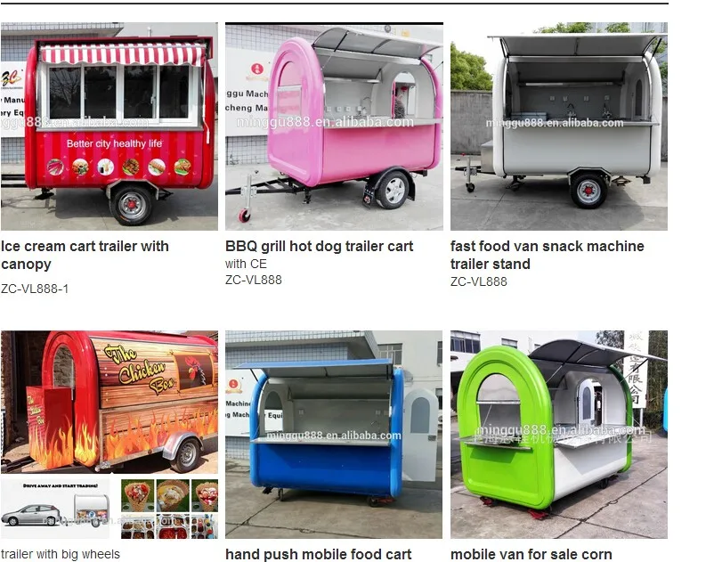 mobile food van for sale