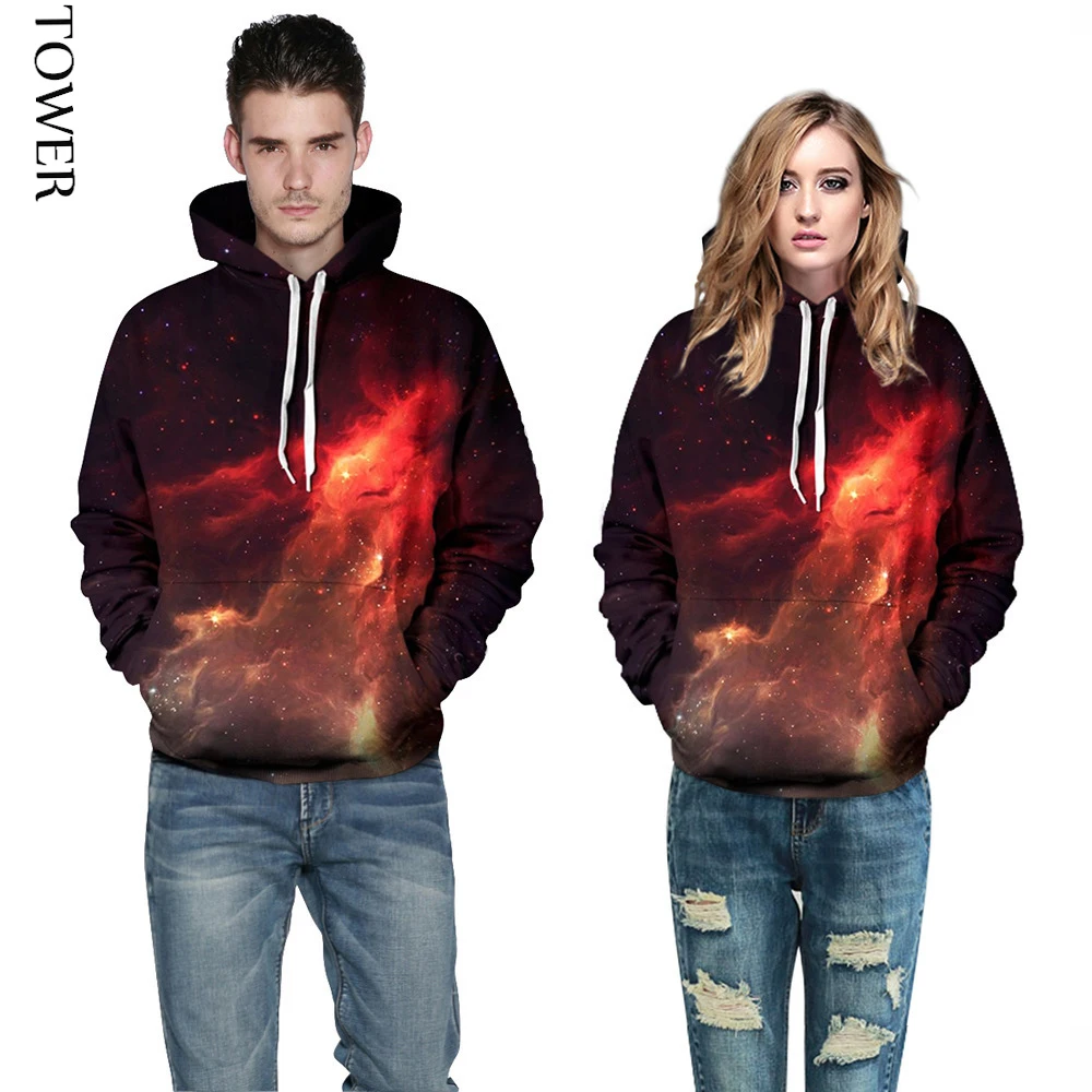 

2018 Flame 3D Print Men Gym Hoodies Cheap Plain Men Hoodies Winter, Red