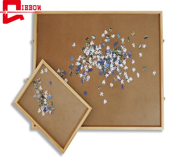 Eastommy High Quality Jigsaw Wooden Puzzle Table Jigsaw Puzzle Board With Four Drawers Buy Wooden Puzzle Table Puzzle Plateau Puzzle Board Product On Alibaba Com