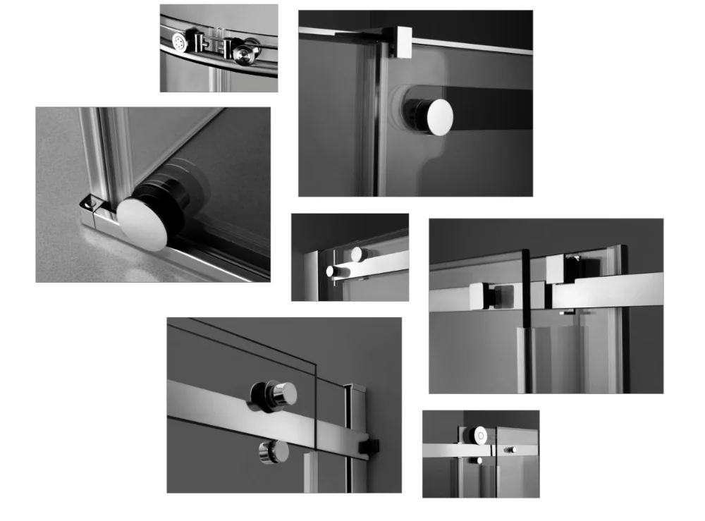 Extension Bathroom Big Roller Bypass Sliding Glass Shower Door Buy