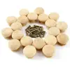 Custom Round Wooden Knob Pull Handle For Cupboard Drawer Wardrobe Door Cabinet
