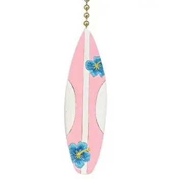 Buy Clementine Design Beach Girls Pink Surfboard Ceiling Fan Pull