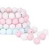 Hot Sale Now Cheap Safety Soft Chew Silicone Teething Beads For Baby