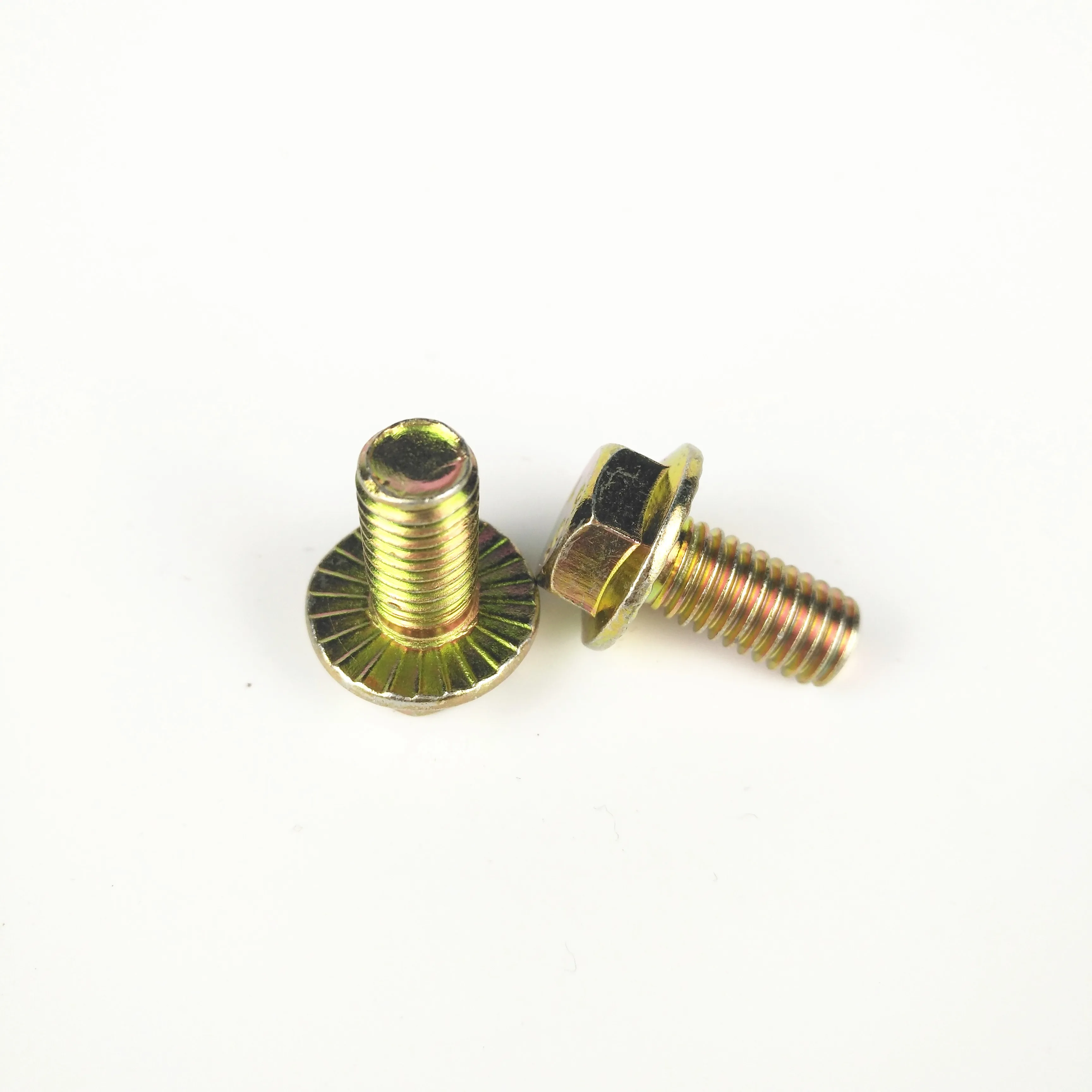 
Hexagonal Flange DIN6921 class 10.9 hex flange bolts 