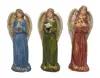 Set of 3 Angel Christian Decorative Ceramic Angels Figurines for Sales