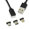 Usb Data Charger Extension Usb-c Micro Power Braided Nylon Magnetic Charging Cable