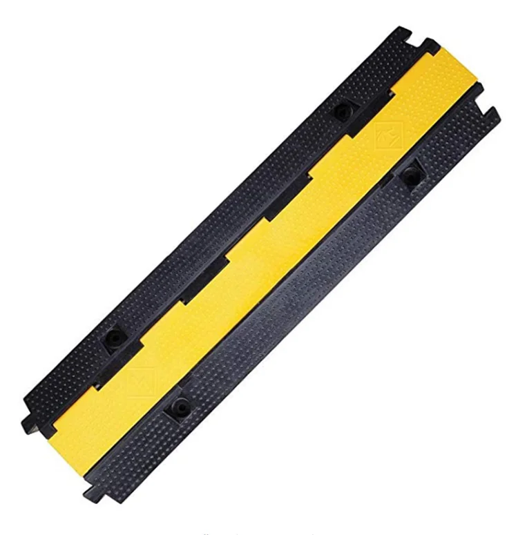 Manufacturer one channel cable ramp cable protector rubber cable trap