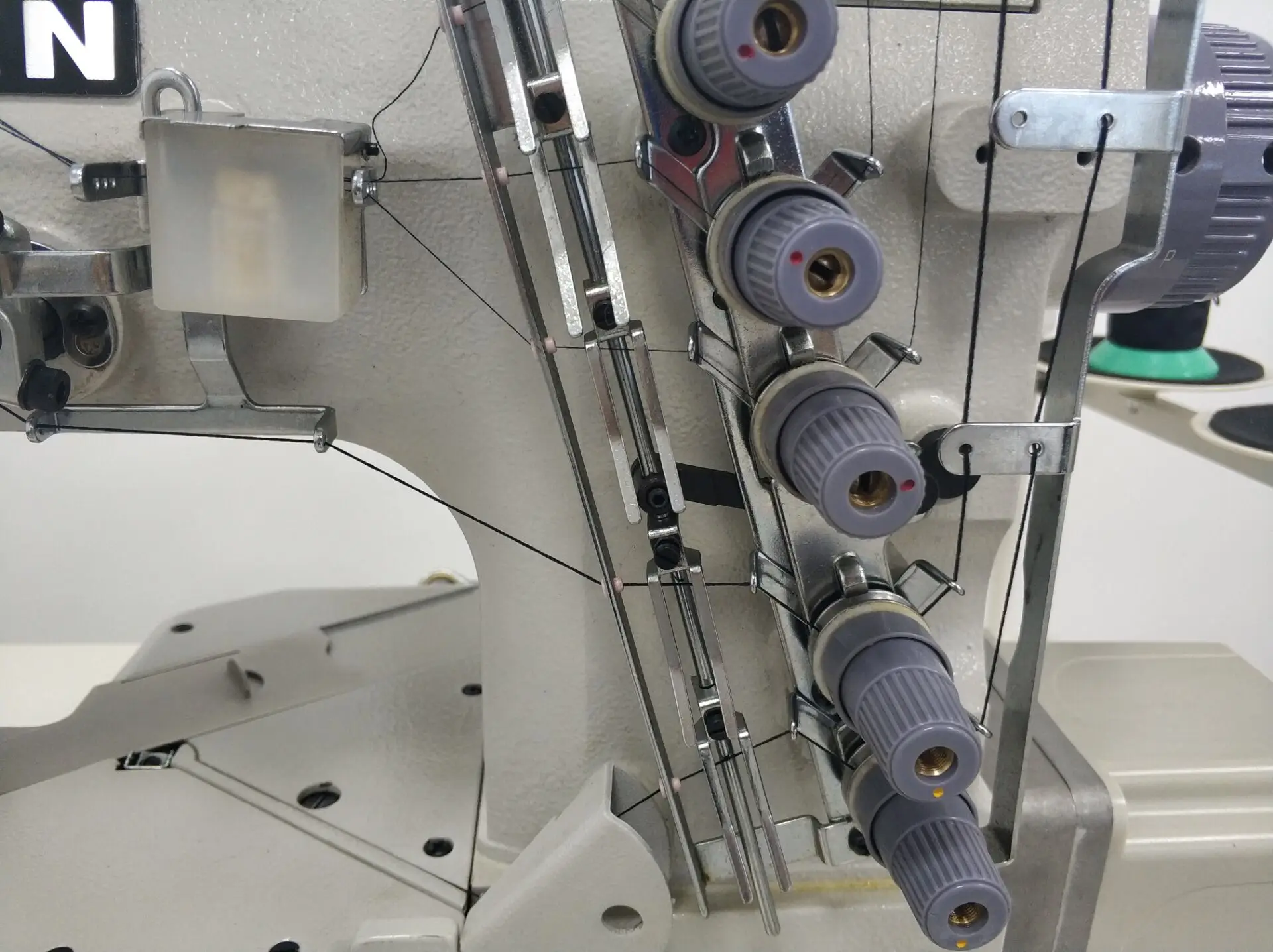 export to india Online after-sales service automatic cut line interlock sewing machine