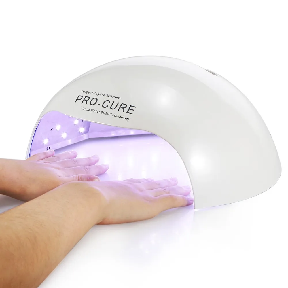 

iBelieve 72w two hands curing gel portable cordless pro cure uv led nail lamp rechargeable