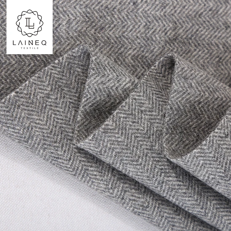 
STOCK 2018 soft hand feel cashmere 50% wool woolen velvet fabric for coats 