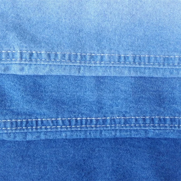 stone washed denim fabric