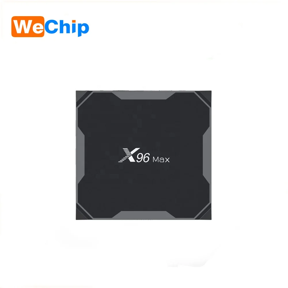 

Wechip New arrival X96MAX AMLOGIC S905X2 4G/32G android 8 tv box