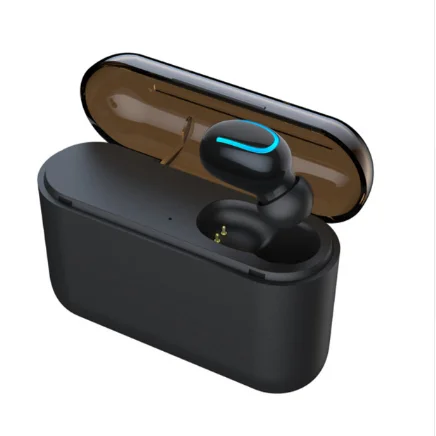 GlobalCrown Mini HBQ -Q32  Bluetooth 5.0 Headset Mini Twins Wireless Stereo Earphone with Charging Box