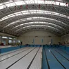 Design High Quality Low Cost Light Steel Structure Wave Roofing Swimming Pool construction