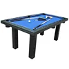 6ft dining pool table 2 in 1 multi game