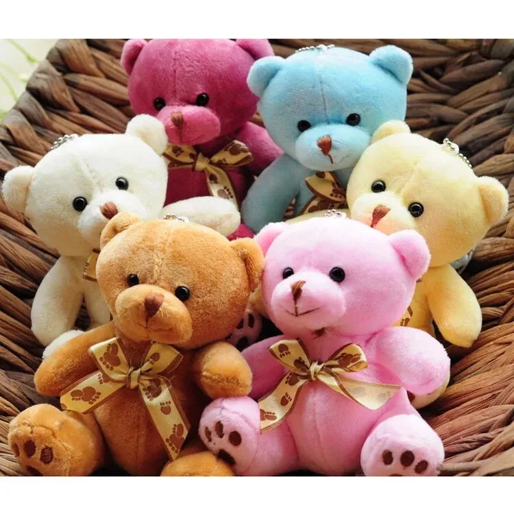 

Free shipping Mini plush bear toy soft bear  stuffed bear toy, Customized colour