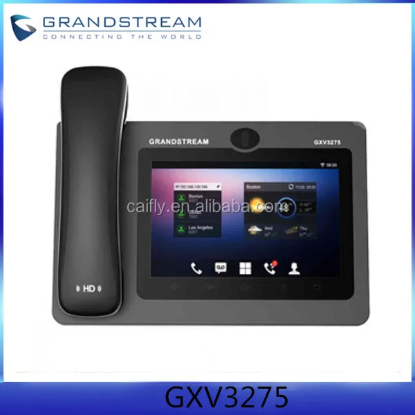 Multifunctional Grandstream Gxv3275 Wifi Sip Desk Phone View Voip