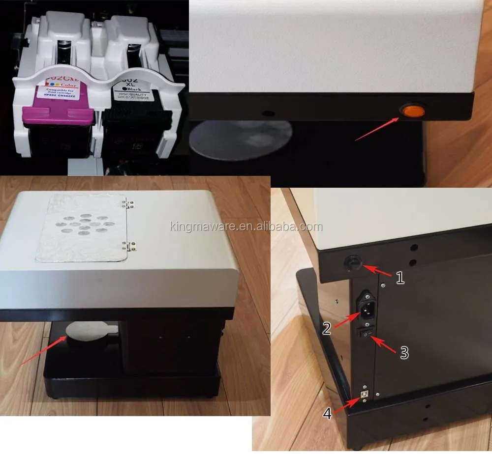 selfie coffee printer machine details