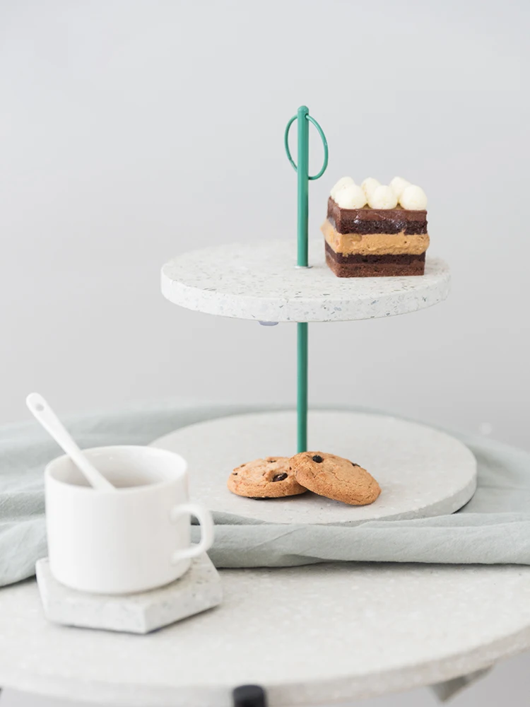 Marble Top Cake Stand