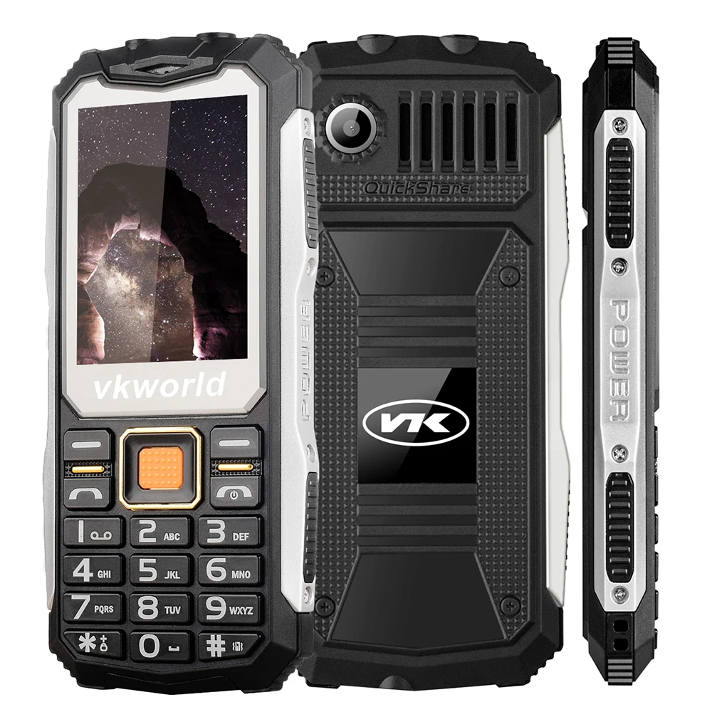 

Cheapest Rugged phone VKworld Stone V3S 32MB+32MB Anti-Low Temperature Daily Waterproof Shockproof Dustproof Phone