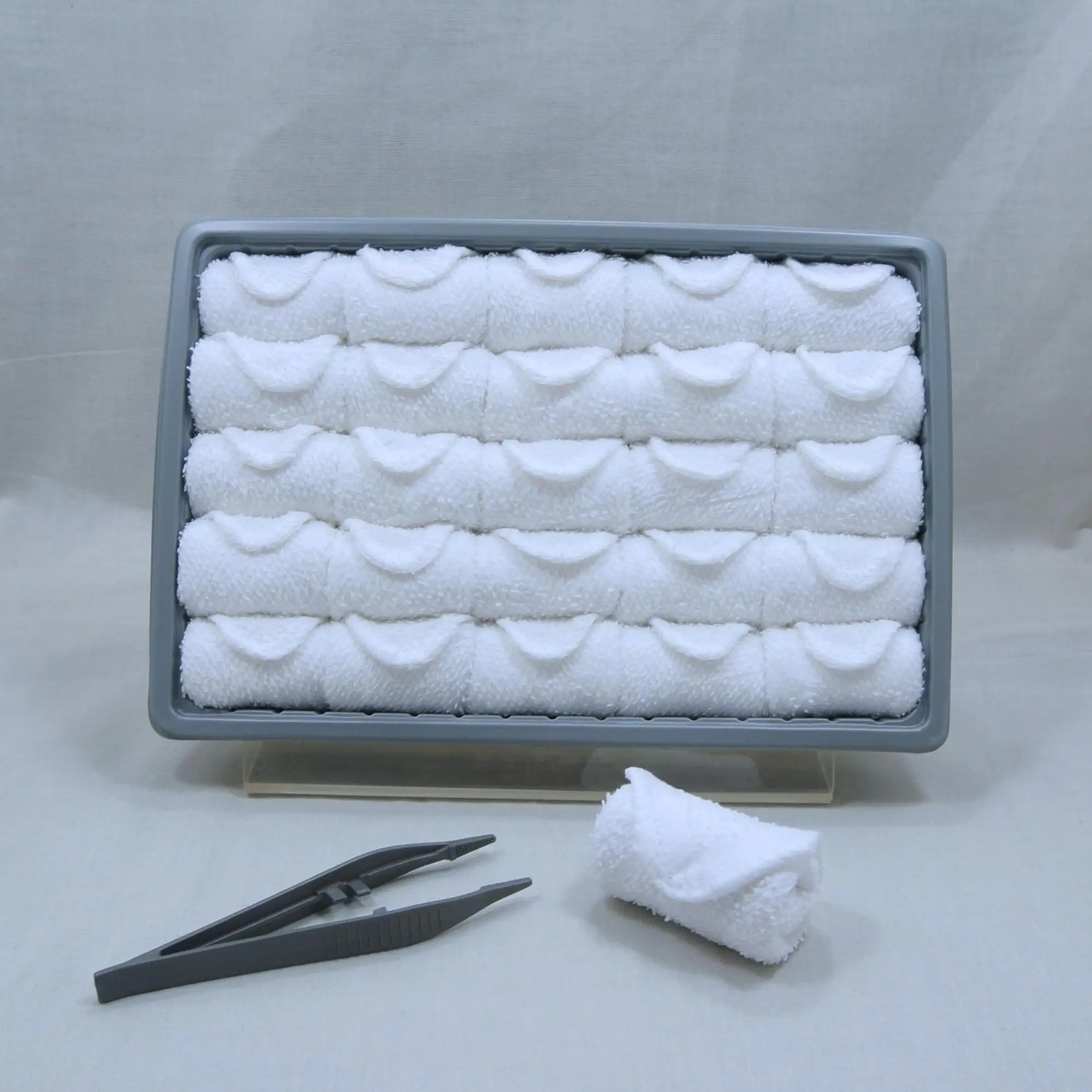 Plain White Disposable Hot Airline Towel For Lufthansa Buy Airline