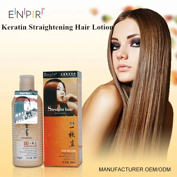 Instant Straightening Hair Treatment Permanent Hair Relaxer