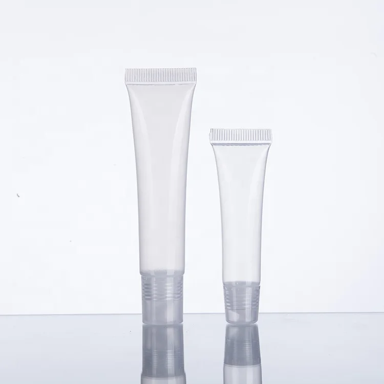 
Stock Short Leadtime Clear 15ml Pocket Lip Gloss Tube 