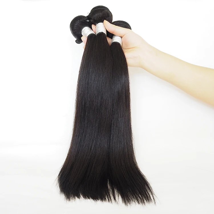 

Cheap unprocessed wholesale virgin 10a virgin unprocessed raw hair, Natural black