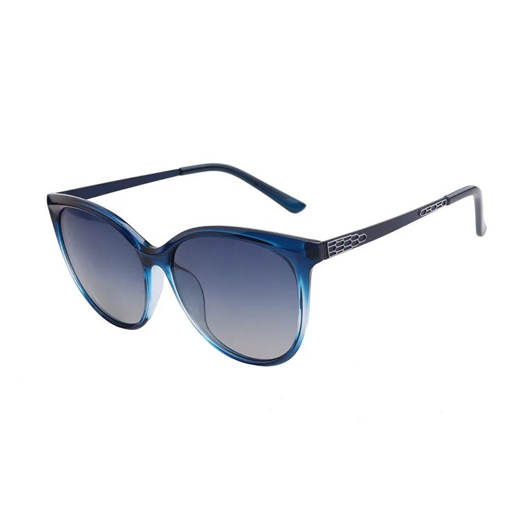 

Custom logo 2021 fashionable plastic frame women luxury cat eye sunglasses