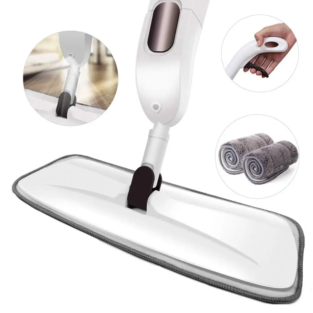 

Best Selling cleaning Products Microfiber Cloth Double Side disposable mops Magic Spray Cleaning flat Mop