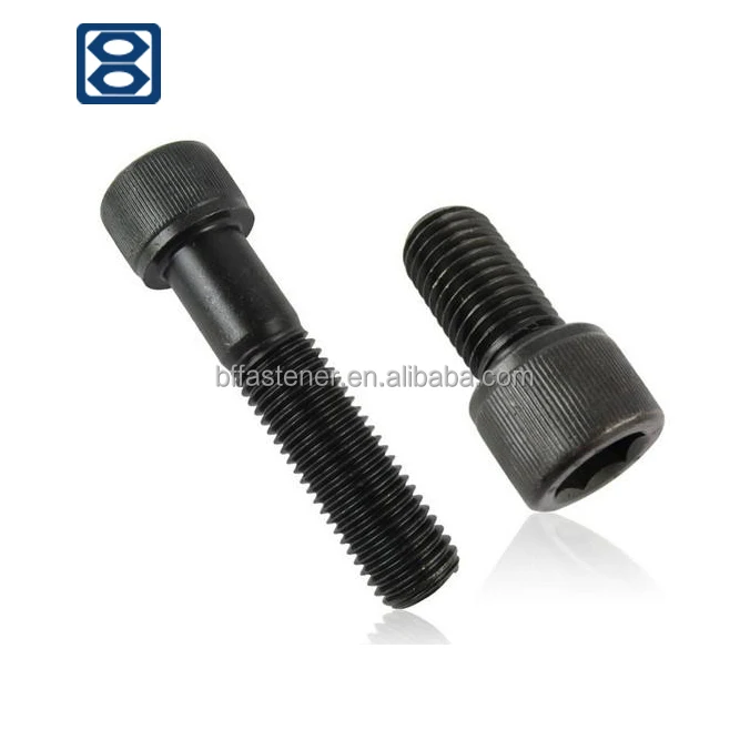 
heat treatment DIN 912 high strength partially threaded machine screws sems machine screw unf machine screws 