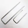 6 inch length galvanized landscape sod staples for garden