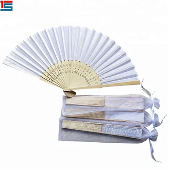 folding fan wedding favors