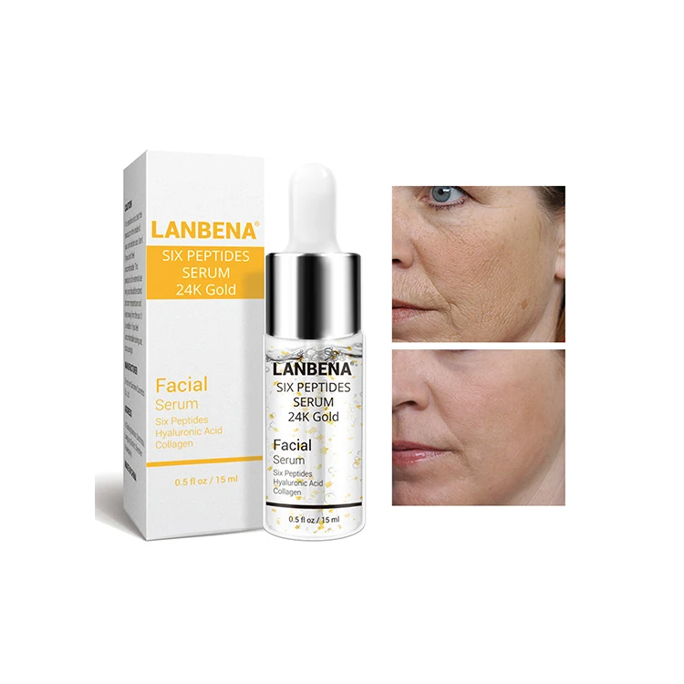 

LANBENA anti aging and moisturizing 24k gold serum free shipping