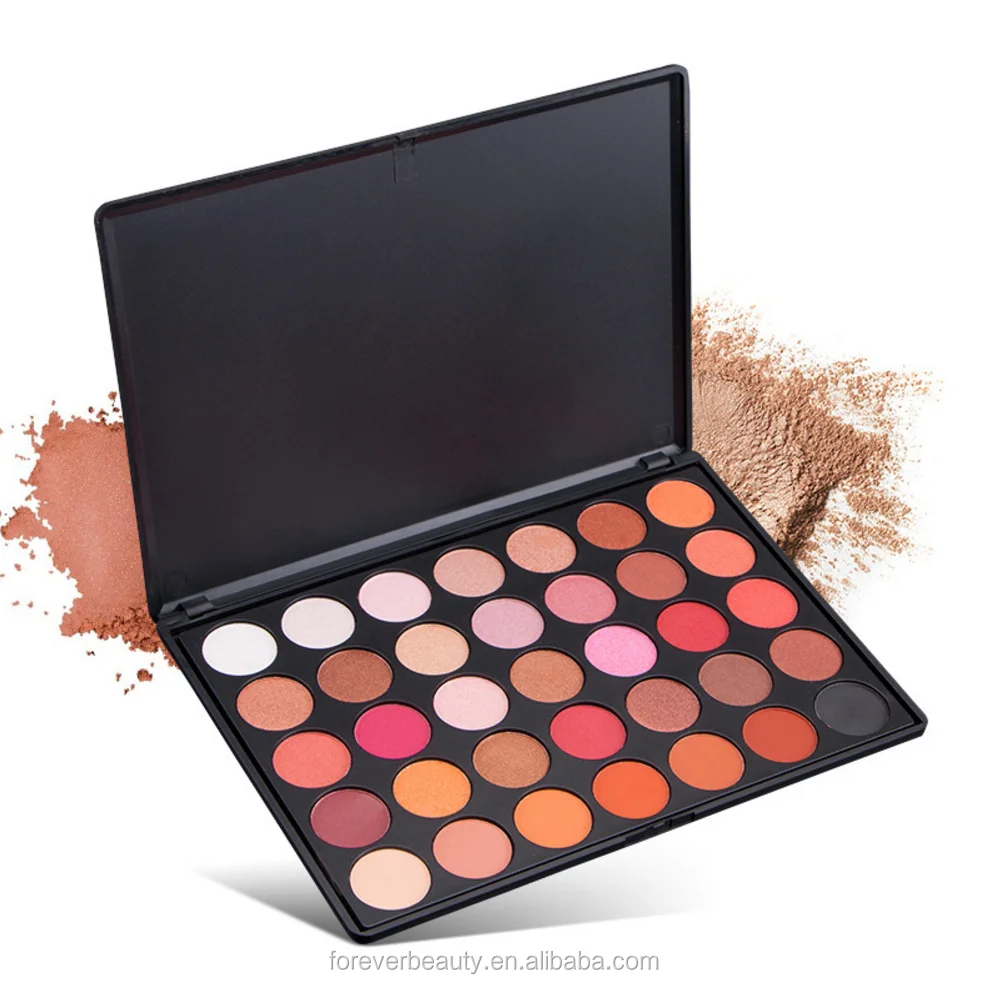 

New wholesale custom makeup private label 35 color eyeshadow palette